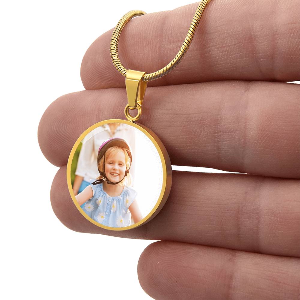 Photo Pendant Necklace