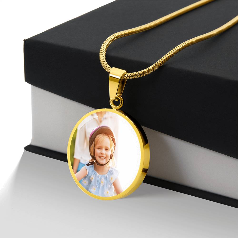 Photo Pendant Necklace