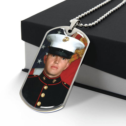 Add Your Photo Dog Tag Necklace