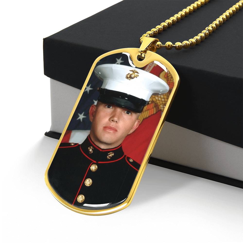 Add Your Photo Dog Tag Necklace