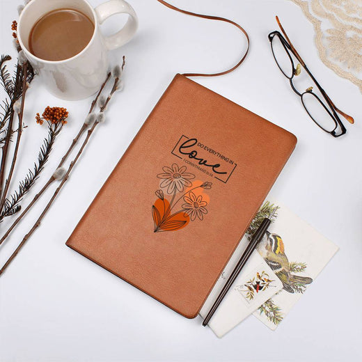 Floral Scripture Love Journal