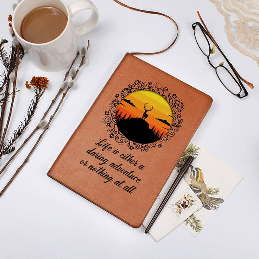 Adventure Seeker Journal Wilderness Elk Sunset Notebook