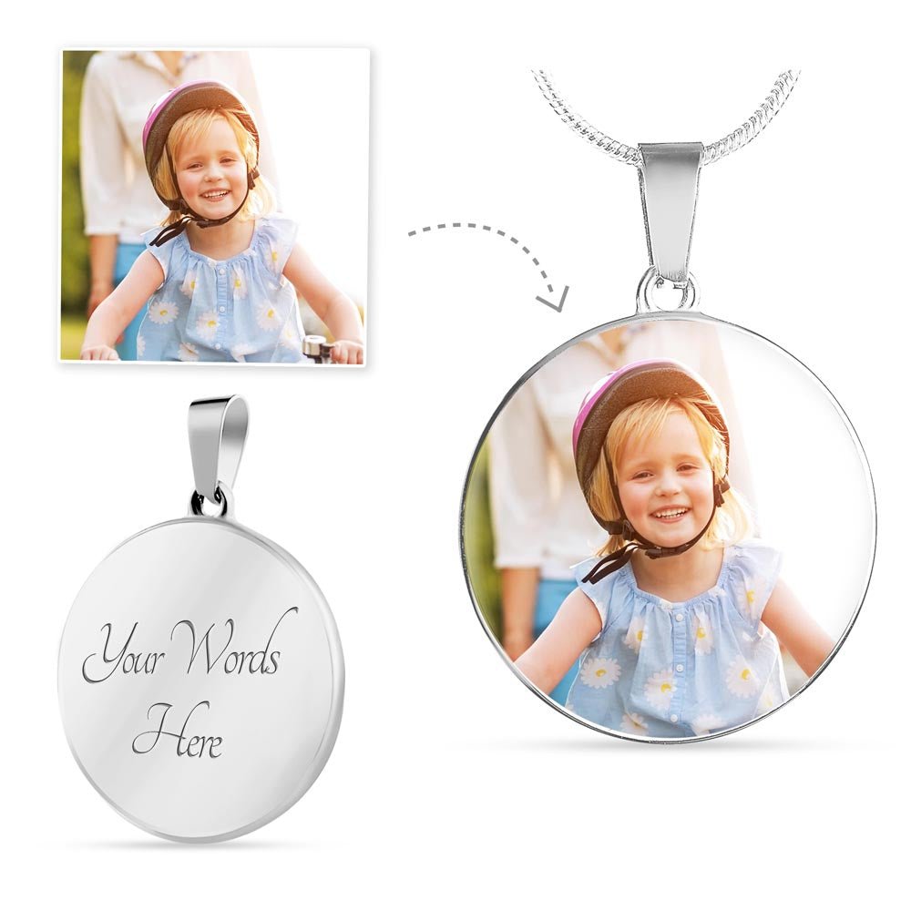Photo Pendant Necklace