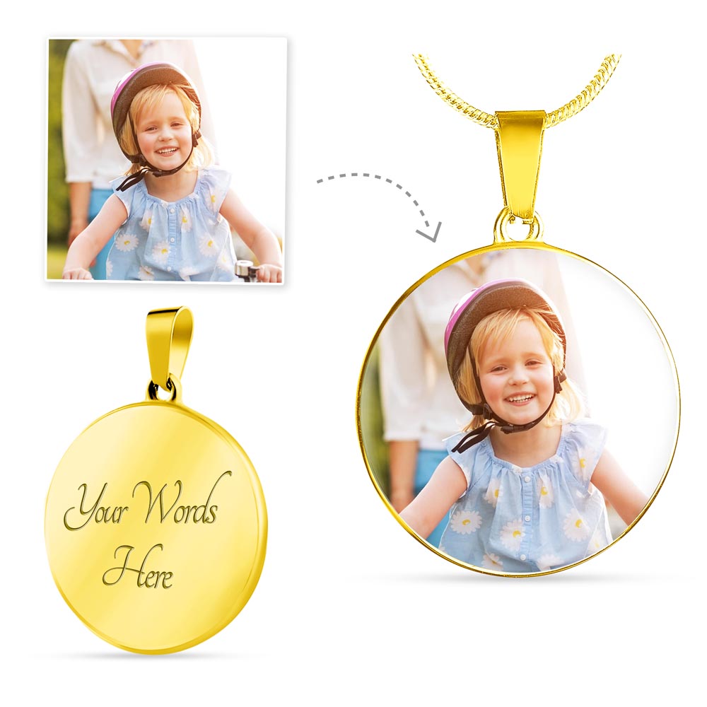 Photo Pendant Necklace