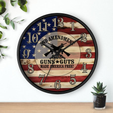 2nd Amendment Clock, Black