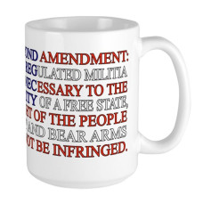 Second Amendment Flag Mug
