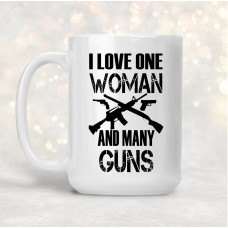 "I Love One Woman" Mug