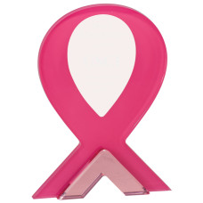 Pink Ribbon Stand Up Acrylic Award, Large