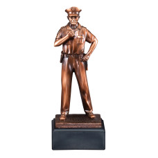 Police Statue Bronze Resin