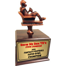 Armchair Quarterback Fantasy Football Trophy