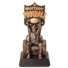 End Zone Fantasy Football Trophy