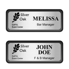 Silver Oak Name Badge