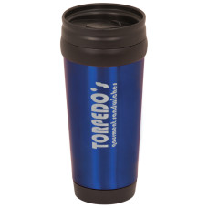 14 oz Laserable Stainless Steel Travel Mug without Handle