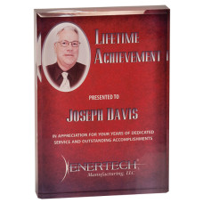 7" Rectangle Full Color Acryilic