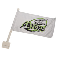Large Car Flag With Pole