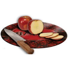 Round Glass Cutting Board
