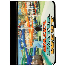 Faux Leather Kindle Fire 8.9" Swivel Case