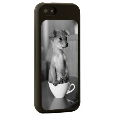 Black Iphone 5/5s Soft Touch Coated Hard Plastic Case