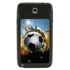 Black Galaxy Note 3 Impact Resistant Rubber Like Case