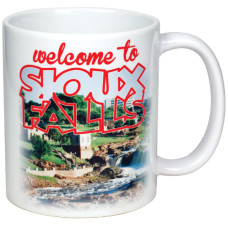 11 Oz White Ceramic Mug