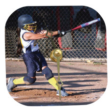 Square Hardboard Desk Clock With Stand