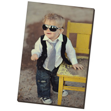 Rectangle Hardboard Magnet With Square Corners