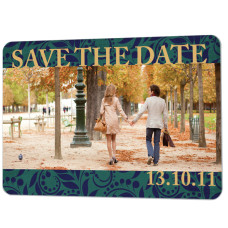 Rectangle Aluminum Magnet With Radius Corners