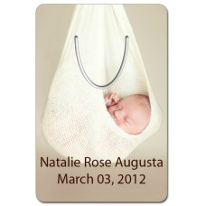 Glossy Aluminum Bookmark