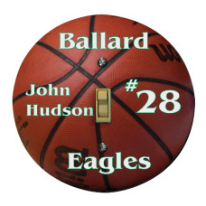 Glossy Round Light Switch Cover (INCLUDES Mounting Screws)