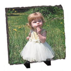 Glossy Square Photo Stone