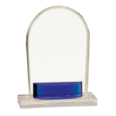 Crystal Arch with Blue Accent