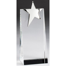 Silver Star on Crystal Tower, 7"