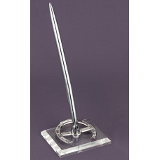 Silver Horseshoe Pen Set