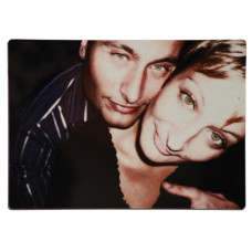 5x7 Glossy Silver Aluminum Photo Panel