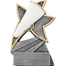 5 1/2 inch Cheerleading Jazz Star Resin