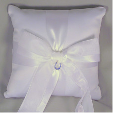 Lucky in Love Ring Pillow