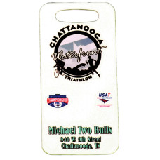 Glossy Plastic Luggage Tag