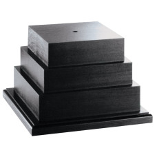 3-Tier Wood Trophy Base, 6 1/2"