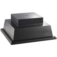 2-Tier Wood Trophy Base, 5 1/4"