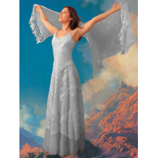 Martin McCrea "Diana" Western Wedding Gown in White