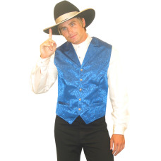 Wah Maker "Twin City" Vest in Royal